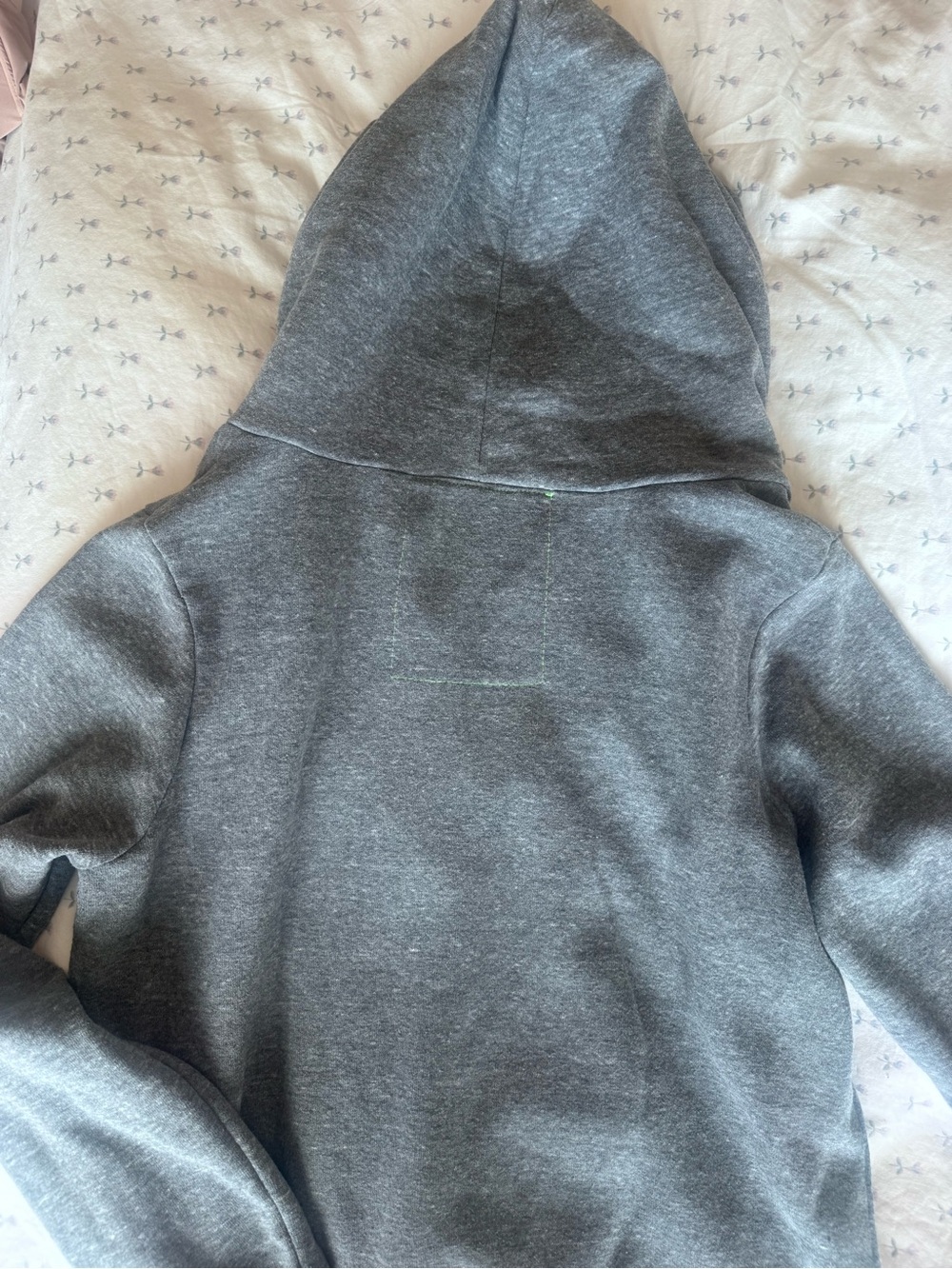 Aviator Nation 5 Stripe Hoodie - Heather Grey - Picture 4 of 5